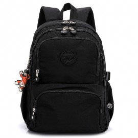 Women'S Minimalist Backpack - Lightweight Everyday Backpack with Snap Closure, Spacious Main Compartment & Front Pocket - Durable Polyester Bag for Women, School, Travel, Work, Commute - Elegant Red Backpack for Everyday & Formal Use, Backpack for Travel, Work Essentials, Sleek Design, Sturdy Construction, Daily Commuters, Casual Style, Highquality Fabric, Office Workers, Travel Essentials, Commuter Backpack, Reliable Clip, Busy Professionals